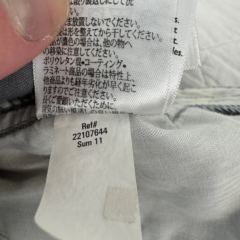 Eddie Bauer Gray Boyfriend Relaxed Fit‎ Cotton Pants Womens Size 8 Classic